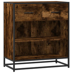 Sideboard 68x35x76 cm Engineered Wood Smoked oak