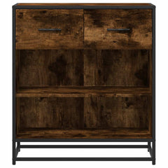 Sideboard 68x35x76 cm Engineered Wood Smoked oak