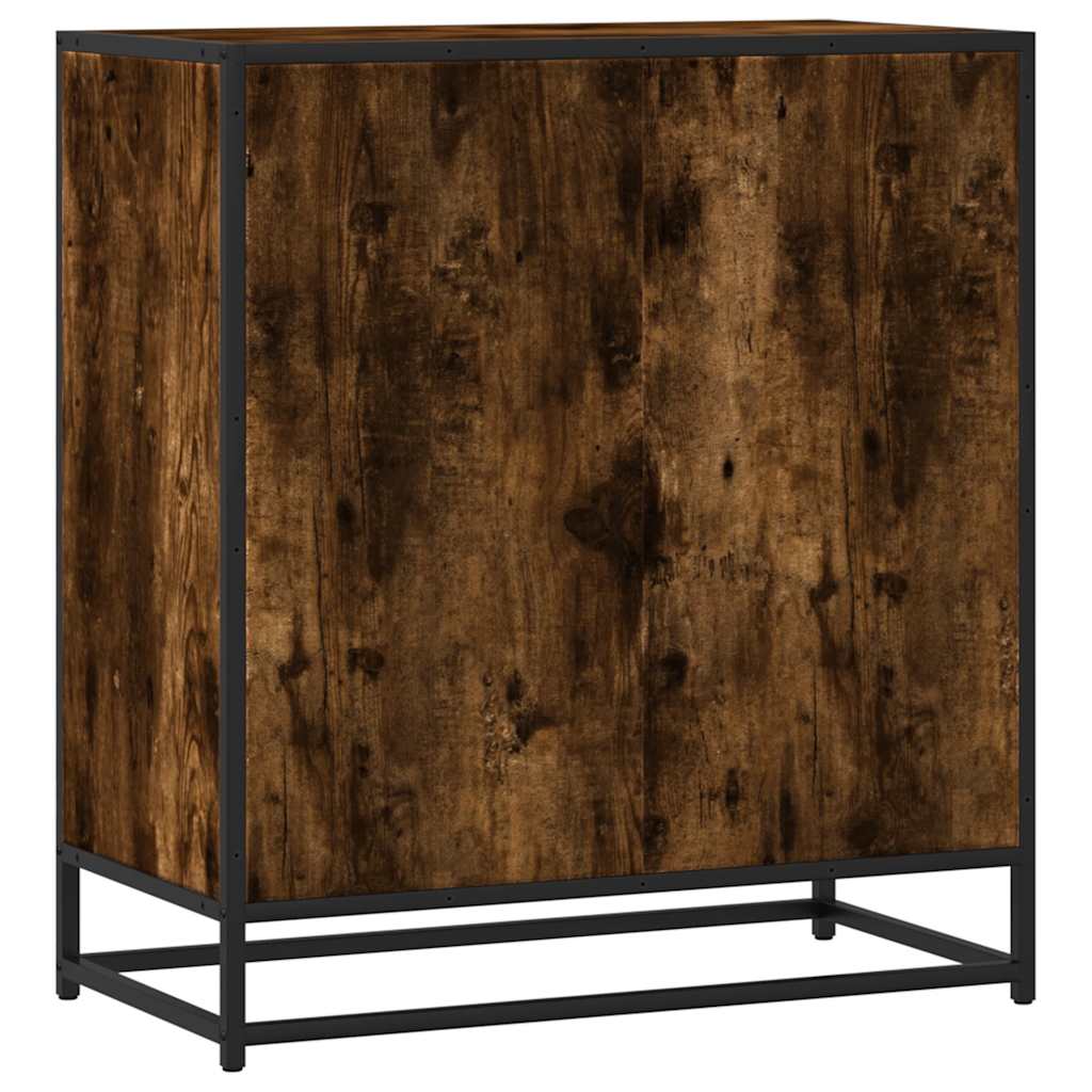 Sideboard 68x35x76 cm Engineered Wood Smoked oak