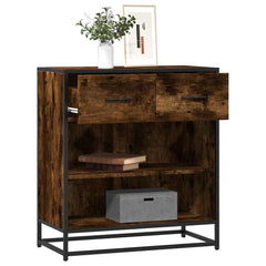 Sideboard 68x35x76 cm Engineered Wood Smoked oak