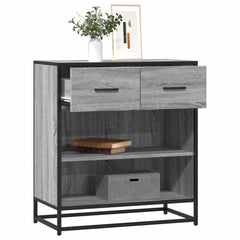 Sideboard 68x35x76 cm Engineered Wood Grey sonoma