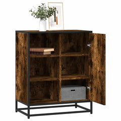 vidaXL Sideboard Smoked Oak 62x35x76 cm Engineered Wood 1
