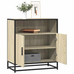 vidaXL Sideboard Sonoma Oak 68x35x76 cm Engineered Wood 1