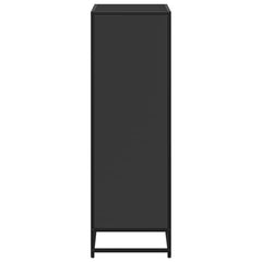 vidaXL Book Cabinet Black 60x35x107.5 cm Engineered Wood 5