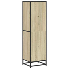 vidaXL Book Cabinet Sonoma Oak 40x35x139 cm Engineered Wood 6