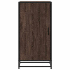 vidaXL Shoe Rack Brown Oak 48x38x97.5 cm Engineered Wood 4