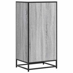 vidaXL Shoe Rack Grey Sonoma 48x38x97.5 cm Engineered Wood 6