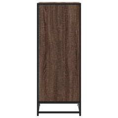 vidaXL Shoe Rack Brown Oak 48x38x97.5 cm Engineered Wood 5
