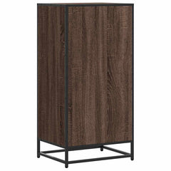 vidaXL Shoe Rack Brown Oak 48x38x97.5 cm Engineered Wood 6