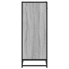 vidaXL Shoe Rack Grey Sonoma 48x38x97.5 cm Engineered Wood 5