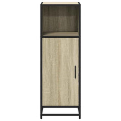 vidaXL Bathroom Cabinet Sonoma Oak 35x37.5x100 cm Engineered Wood 5