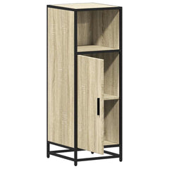 vidaXL Bathroom Cabinet Sonoma Oak 35x37.5x100 cm Engineered Wood 6