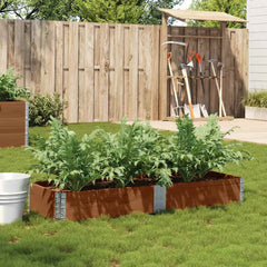 vidaXL Garden Planter Brown 150x50 cm Solid Wood Pine 1