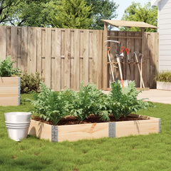 vidaXL Garden Planter 150x100 cm Solid Wood Pine 1