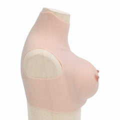 vidaXL Silicone Breastplate Caucasian D Cup 4