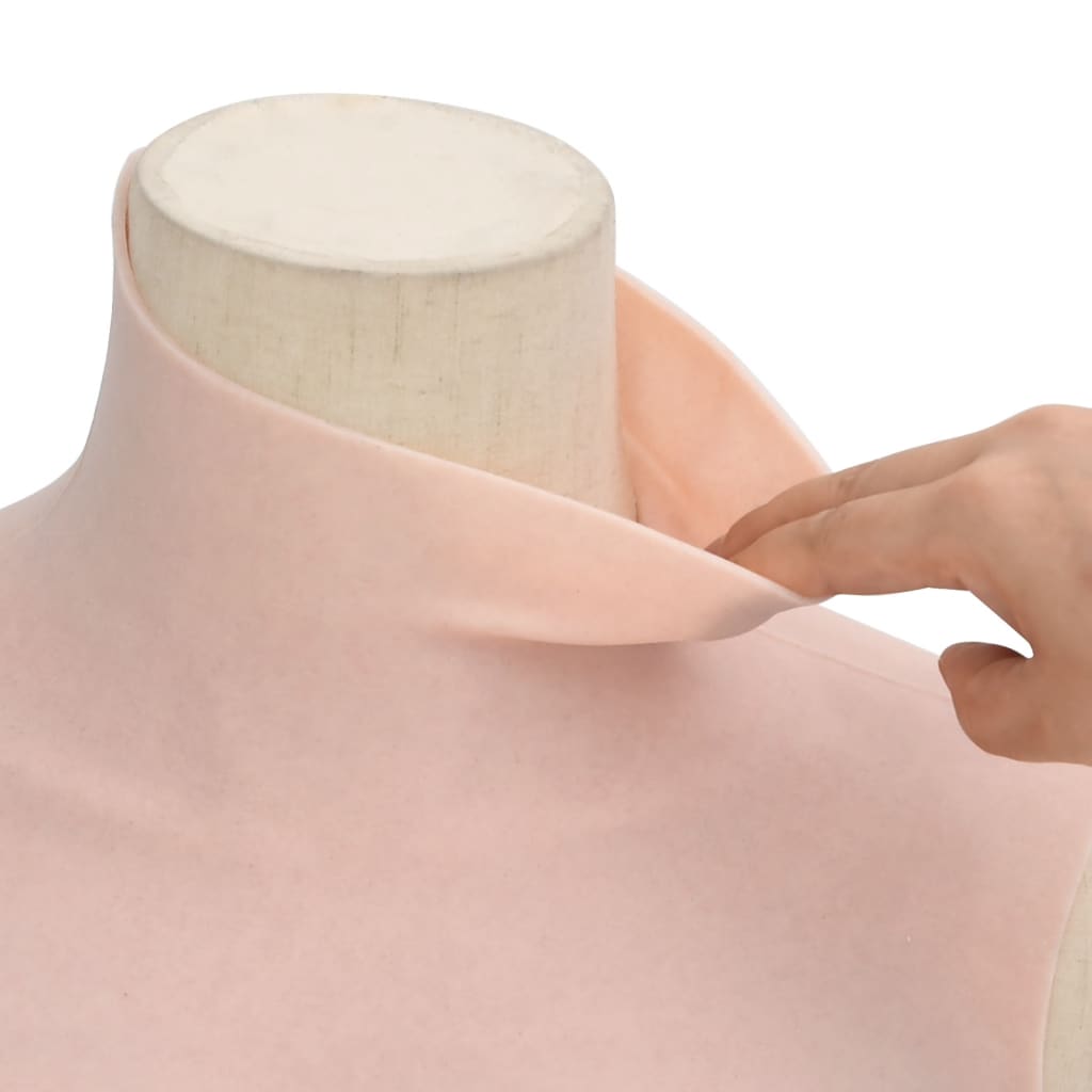 vidaXL Silicone Breastplate Caucasian D Cup 6