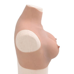 vidaXL Silicone Breastplate Natural C Cup 4