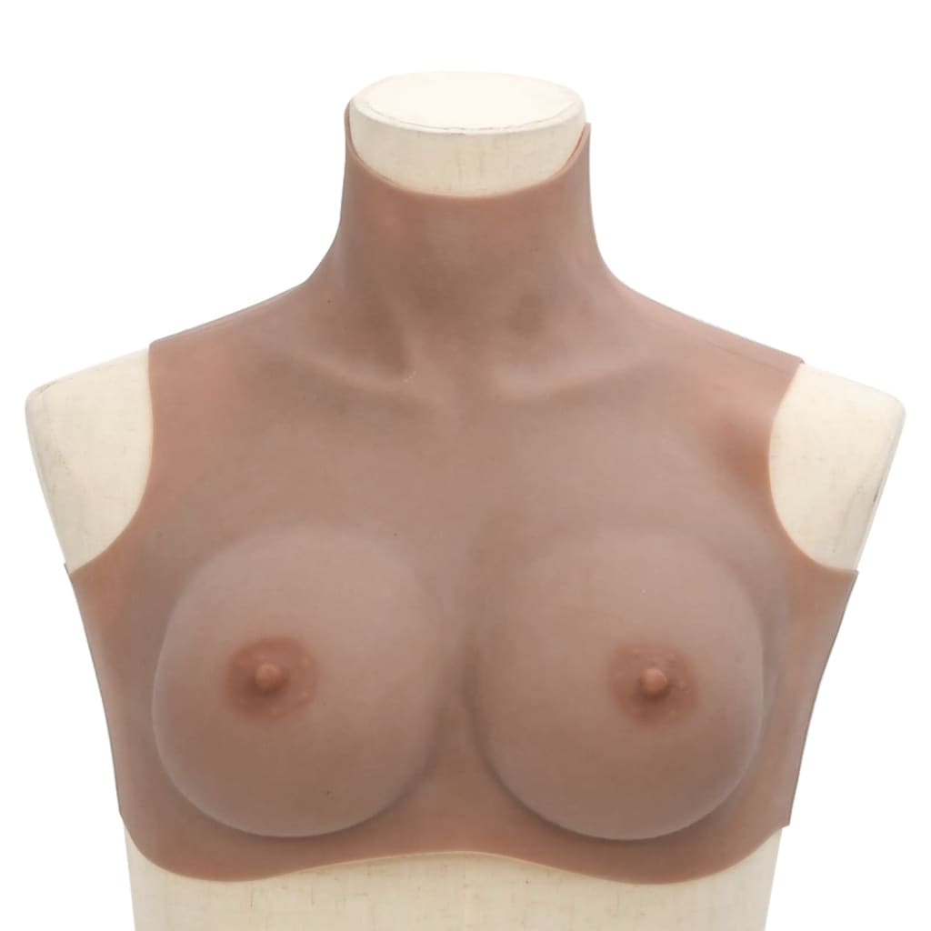 Breastplate Cup Silicone Tan D