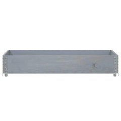 vidaXL Pallet Collar Grey 120x80 cm Solid Wood Pine 3