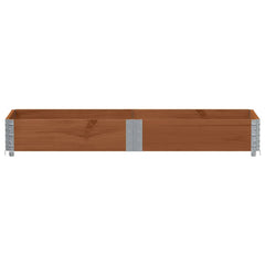 vidaXL Pallet Collar Brown 150x50 cm Solid Wood Pine 3