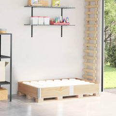 vidaXL Pallet Collar 150x100 cm Solid Wood Pine 1
