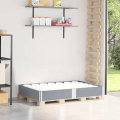 vidaXL Pallet Collar Grey 150x100 cm Solid Wood Pine 1