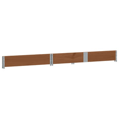 vidaXL Pallet Collar Brown 150x100 cm Solid Wood Pine 4