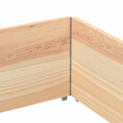 vidaXL Pallet Collars 2 pcs 150x100 cm Solid Wood Pine 5