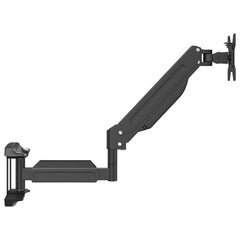 vidaXL Monitor Wall Mount for Max 27 Inch Screen Gas Spring 10 kg 5