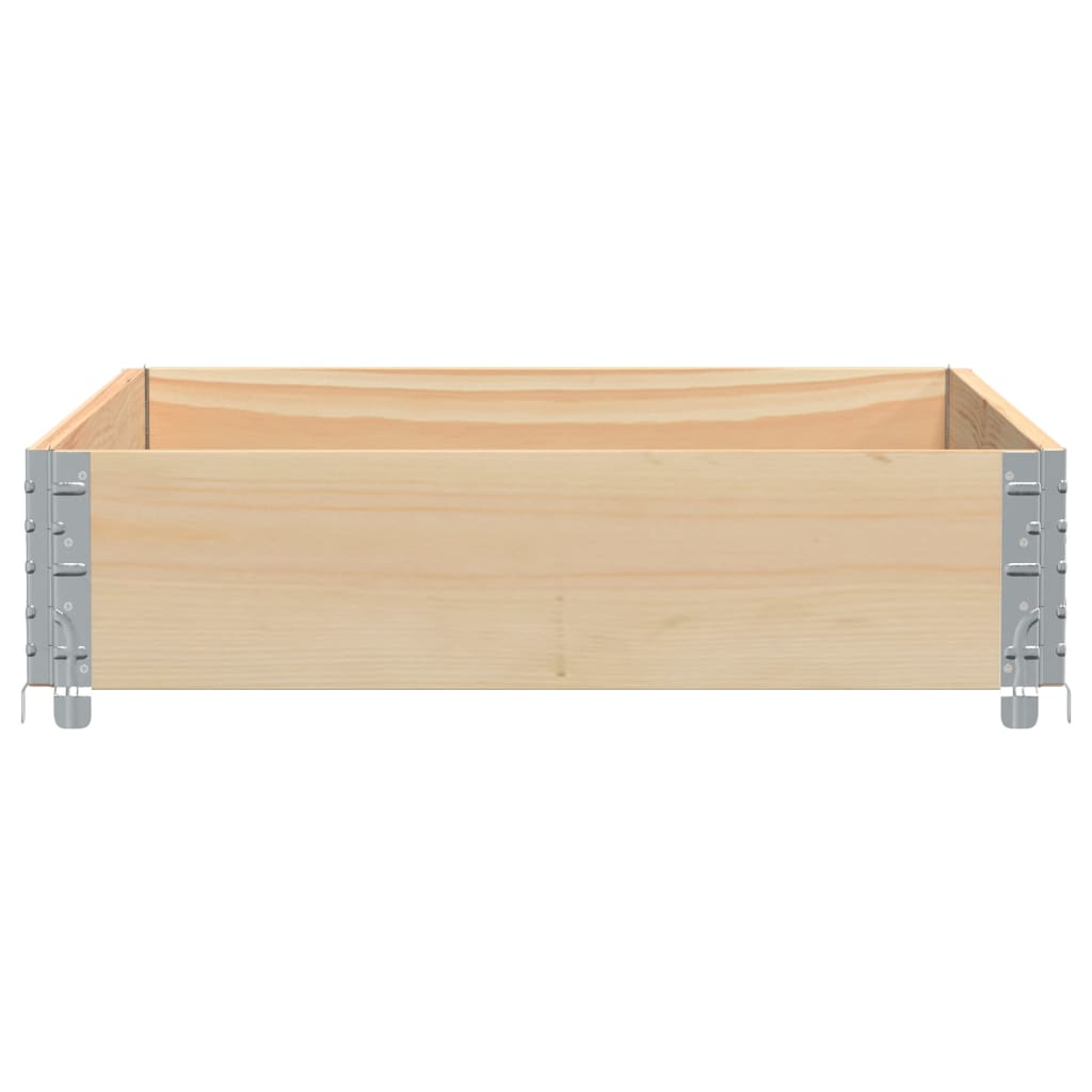 vidaXL Garden Planter 120x80 cm Solid Pine Wood 4