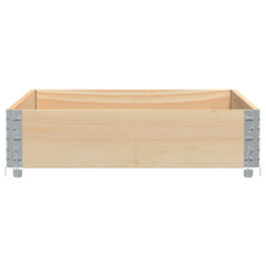 vidaXL Garden Planter 120x80 cm Solid Pine Wood 4
