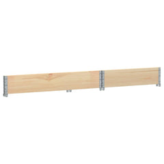 vidaXL Garden Planter 120x80 cm Solid Pine Wood 6
