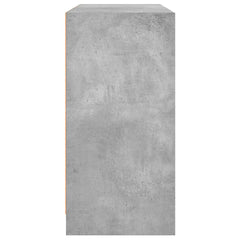 vidaXL Sideboard Concrete Grey 102x37x75,5 cm Engineered Wood 6