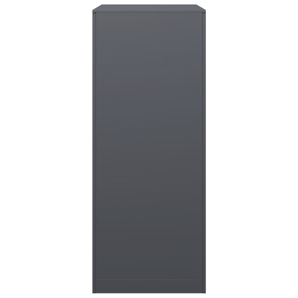 Firewood Rack Black 60x40x100 cm Steel Steel/anthracite
