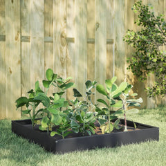 vidaXL Garden Raised Bed Anthracite 100x100x26 cm Steel 1