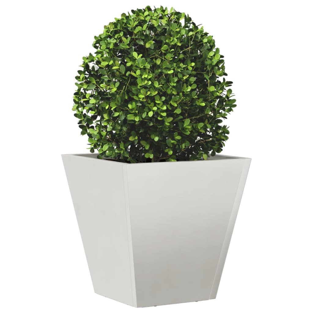 vidaXL Garden Planters 30x30x30 cm 2 pcs Stainless Steel 4