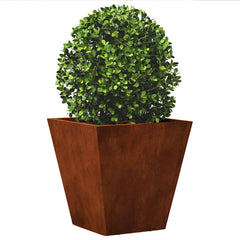 vidaXL Garden Planters 2 pcs 30x30x30 cm Weathering Steel 4