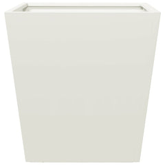 vidaXL Garden Planter White 40x40x40 cm Steel 4