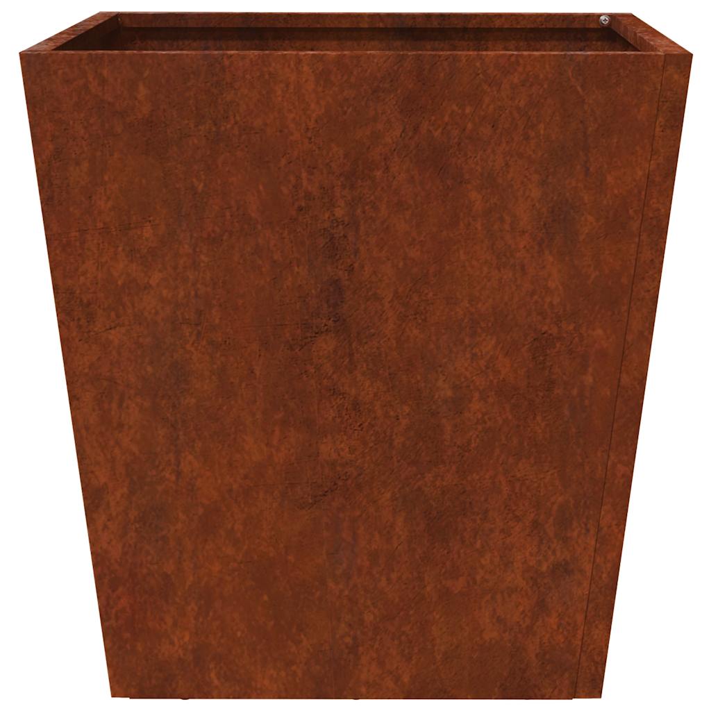 vidaXL Garden Planter 40x40x40 cm Weathering Steel 5