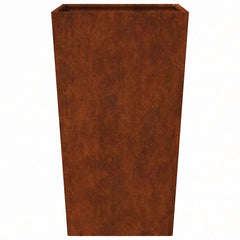 vidaXL Garden Planter 45x45x75 cm Weathering Steel 4
