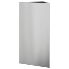 vidaXL Garden Planter Triangular 40x34.5x75 cm Galvanized Steel 6