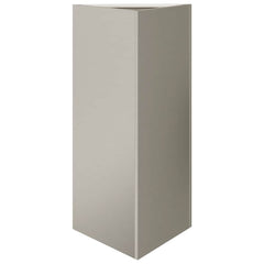 Garden Planters Black Triangular 40x34.5x75 cm Steel 2 pcs Weathering steel/brown