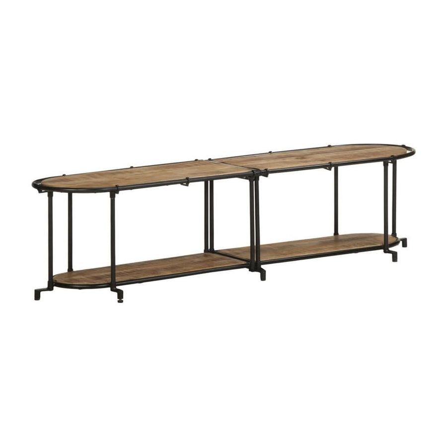 TV Cabinet Solid Wood Rough Mango