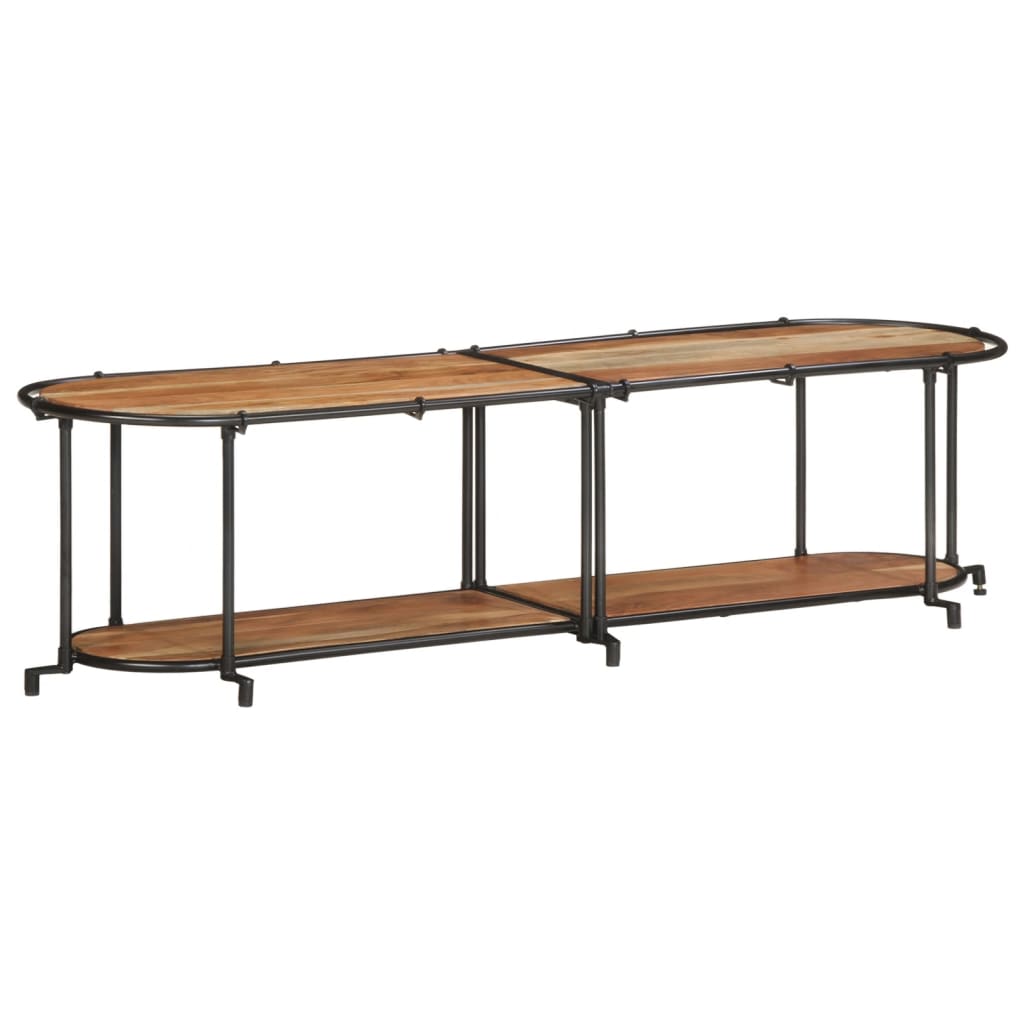 vidaXL TV Cabinet 160x42x40 cm Solid Wood Acacia 1
