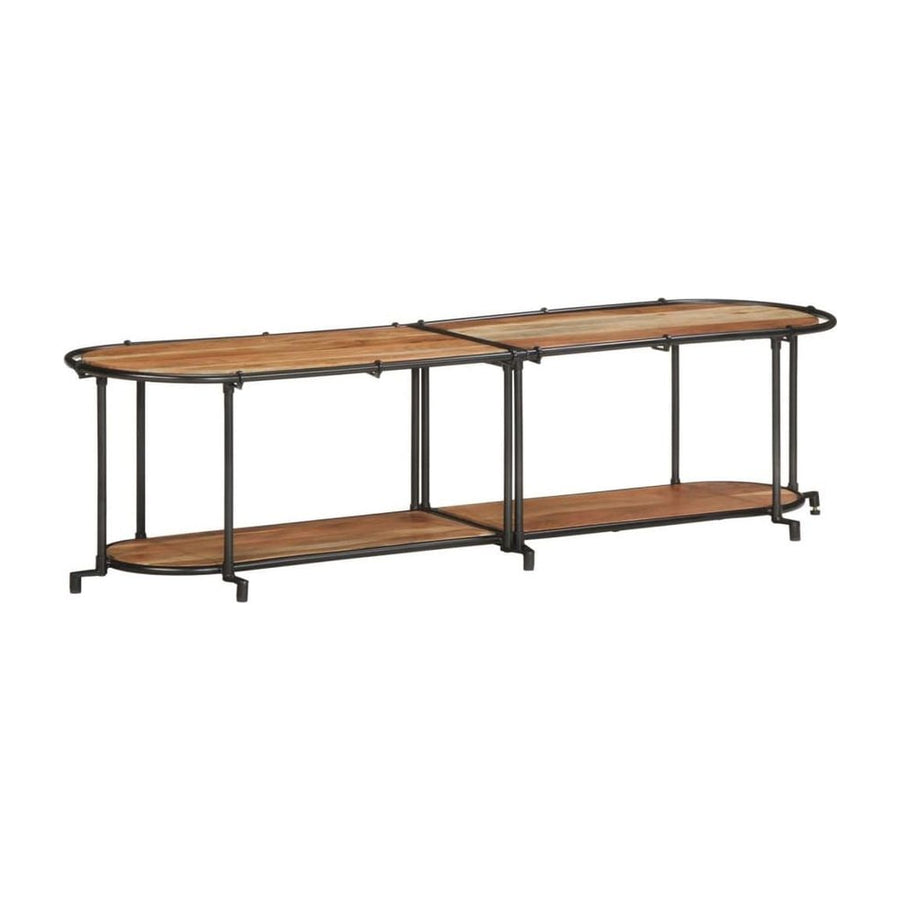 TV Cabinet Solid Wood Acacia