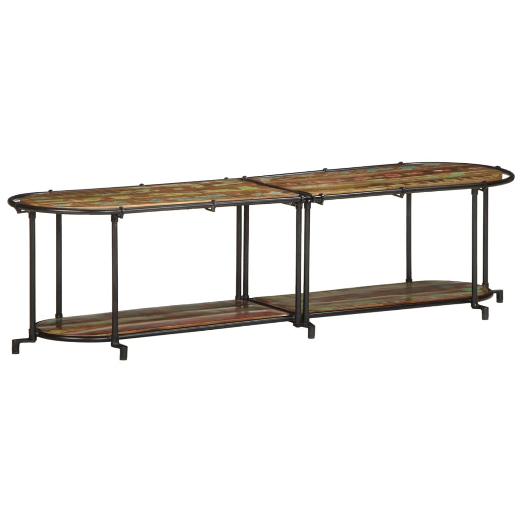 vidaXL TV Cabinet 160x42x40 cm Solid Wood Reclaimed 1