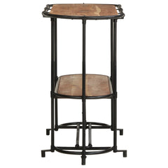 vidaXL Console Table 110x42x76 cm Solid Wood Acacia 5