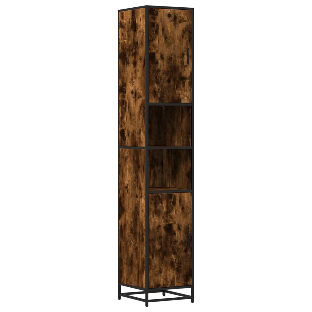 Bathroom Furniture Set 35 x 37.5 x 188.5 cm Smoked oak