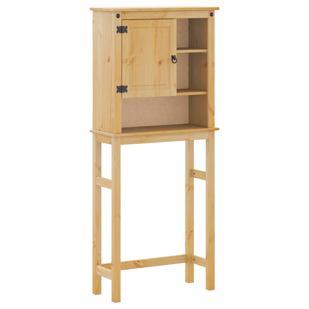 vidaXL Bathroom Washing Machine Cabinet "Corona" Solid Wood Pine 2