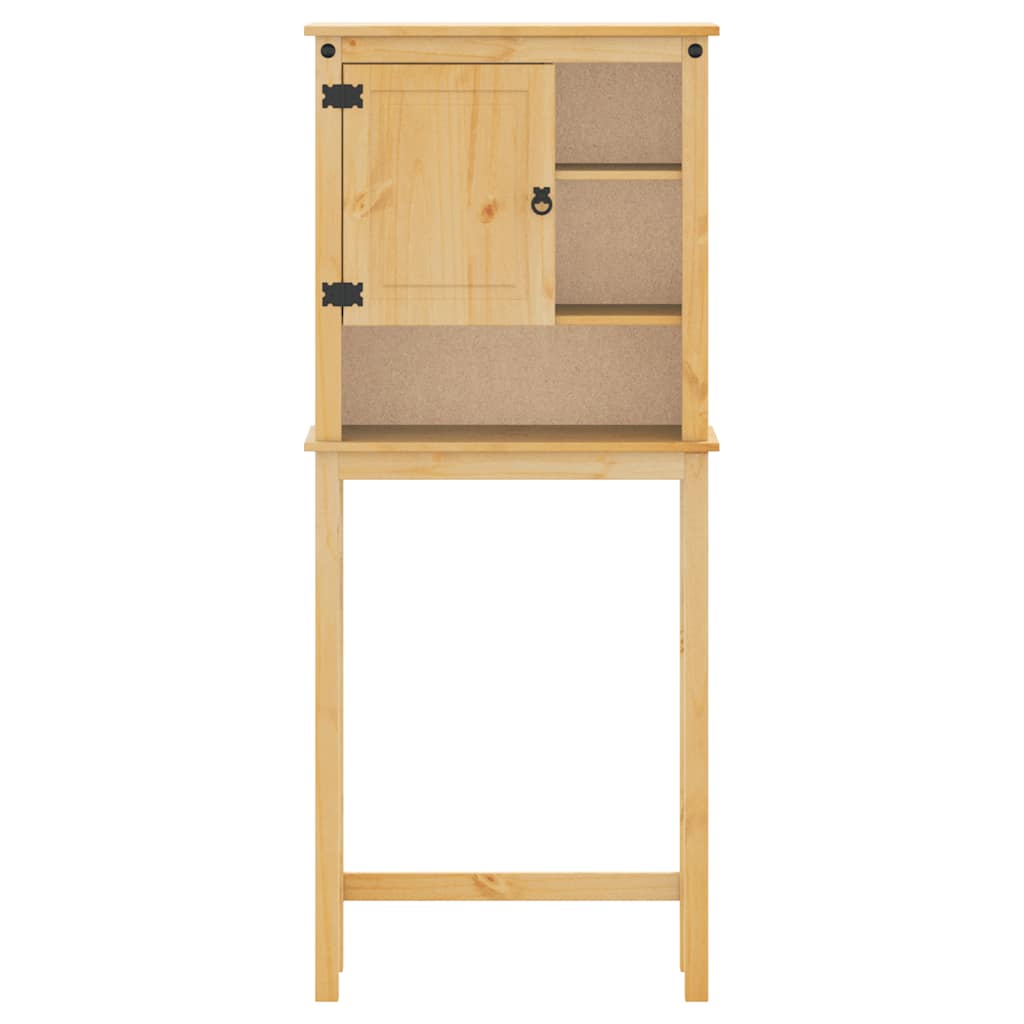 vidaXL Bathroom Washing Machine Cabinet "Corona" Solid Wood Pine 4
